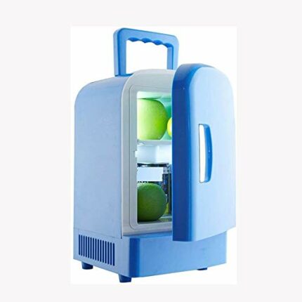 SDFGH Portable Personal Fridge 4 Liter Mini Refrigerator Skin Care Makeup Storage Small for Desktop or Travel