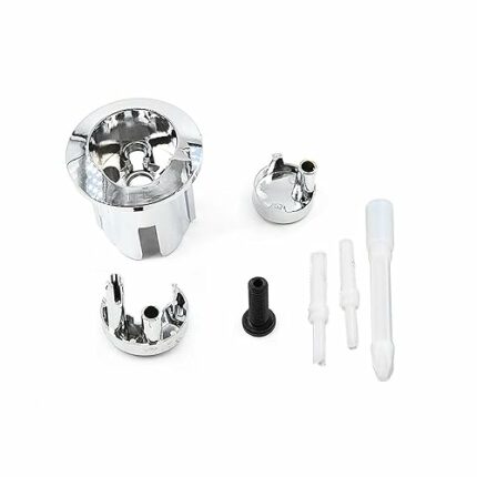 YUCKMZ Compatible with Roca D2D AH0001800R Short Dual Flush Push Button Chrome