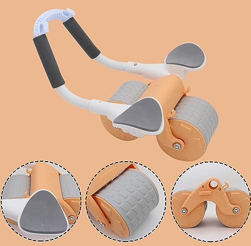 Automatic Rebound Abdominal Wheel,Ab Roller Wheel Core Exercise Equipment,Perfect Core Exercise Equipment for Home Workouts - Ab Roller Wheel for