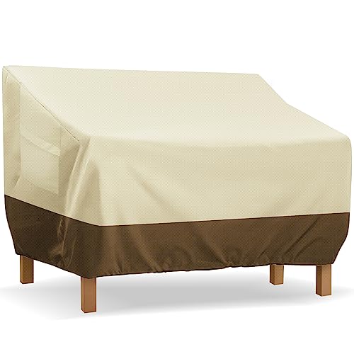 Garden Bench Cover Waterproof Patio sofa cover 420D Oxford Outdoor Furniture Cover Patio Chair Cover Furniture Protection Cover for Chair Lovesea