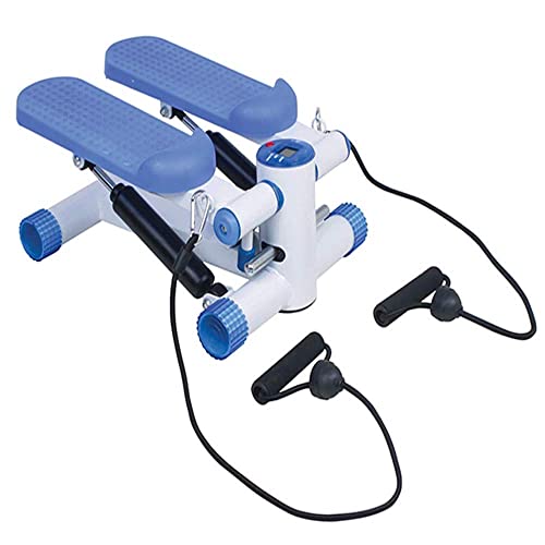 Aidapt Aerobic Home Stepper Fitness Exerciser with Elasticated Stretch Ropes and LCD Workout Stats Display. For Home Gym Workouts and Rehabilitat