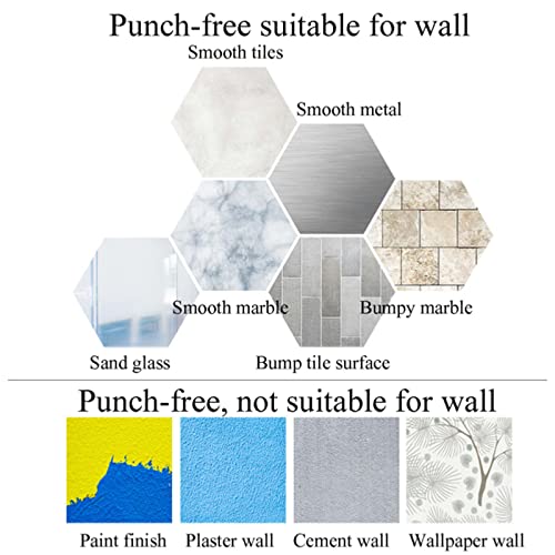 Towel Shelf Wall Mounted Towel Rack Stainless Steel Towel Bar No Drilling Self Adhesive Anti-rust For Kitchen Bathroom,Chrome A,40cm