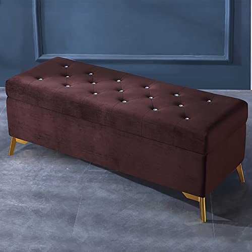 shoe storage bench ottoman Storage Benches Velvet storage Bench Upholstered storage Ottoman,Tufted Foot Stool Lift Top,Modern Bedroom Bench Entry
