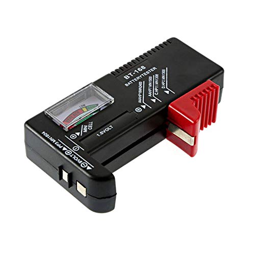 Kitchen-dream Battery Tester - Universal Battery Checker for AA AAA C D 9V 1.5V Button Cell Batteries
