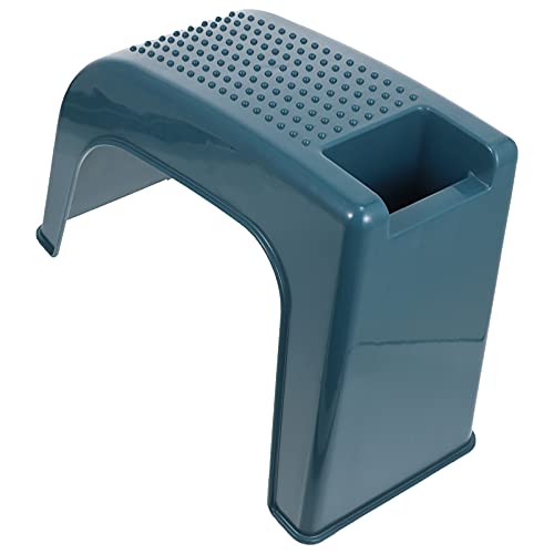 minkissy Bath Products Foot Rest Pedicure Foot Support Shoes Wipping Holder Shower Foot Stool Bathroom Stool Anti Step Stool for Pedicure Salon S