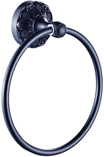 KNOXC Towel Racks,Bathroom Towel European Bronze Wall-Mounted Bathroom Towel Rack