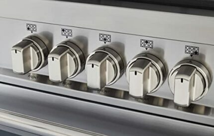 Bertazzoni Master Series MAS95I2ENEC Electric Range Cooker with Induction Hob - Black - A Rated