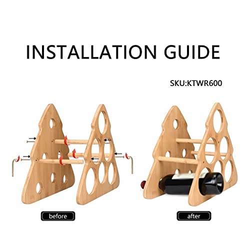 MGWYE Red Wine Rack Ornaments Wine Rack Solid Wood Display Rack European Living Room Household Red Wine Bottle Rack