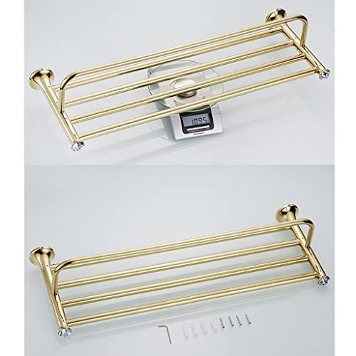 HIGOH Towel Racks,Bathroom Towel Rack Wall Mounted Towel Holder,Bathroom Accessory Towel Rack,Towel Holder,Bathroom Shelf Holder Bath Hardware wi
