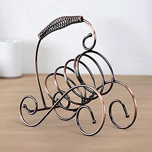 NEOCHY Creative Sphandle Wine Rack Portable Wine Display Shelf Holder Durable Wine Storage Rack Organizer Bar Decorations