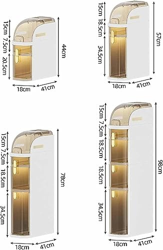 Narrow Tall Floor Cabinet Bathroom Storage Cabinet Tall Bathroom Storage Cabinet Organizer Narrow Dresser Storage Tower Stand Slim Freestanding T