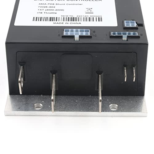 STHRAGE PDS Shunt Controller Motor Fit for Controller ITS / 350A / 36V Fits TXT EZGO Golf Carts 2000 - 2009 Replace# 73326-G02