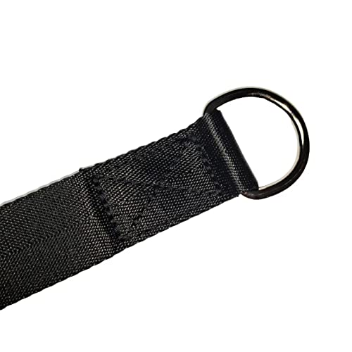 HOUSON Pack of 5 Swing Connection Straps, hammock straps swing ring Swing Attachment Hammock Suspension Strap Swing Hanging Straps with D-Ring Bu