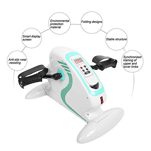LUNEZY Electric Rehabilitation Bike Elderly Exercise Training Equipments Arm And Leg Training Bike Recovery Machine for Injuries Rehabilitation A