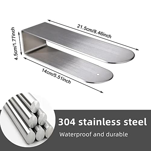 AWAVM Hand Towel Holder Self Adhesive,Towel Rail,towel rack,Stainless Steel Towel Rail for Bathroom