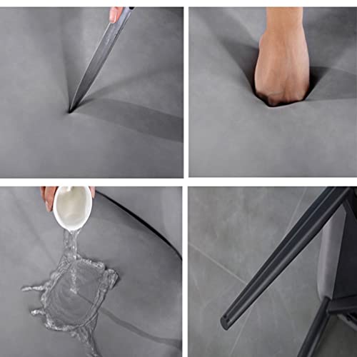 Kitchen Dining Room Furniture Chairs Kitchen Dining Chairs Set Of 4,Water Proof Leather Side Chairs with Carbon Steel Frame,Kitchen Living Room L