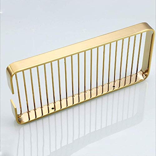 N/A Bath Towel Bar Stainless Steel Towel Rack Bathroom Towel Hanger Wall Mount Brushed Gold