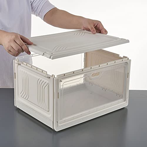 SDFGH Shoe Box Drawer Dormitory Shoe Organizer Shoe Cabinet Folding Space Saving Shoe Cabinet (Color : Argento, Size : 27 * 20 * 37.5cm)