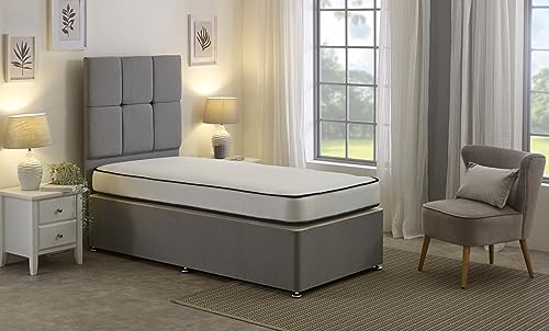 eXtreme comfort ltd Damask EasyClean Double Life Dual Sided Flat Sleep Surface Kids Value Essentials Foam Free Innerspring & Comfort Fillings Bud