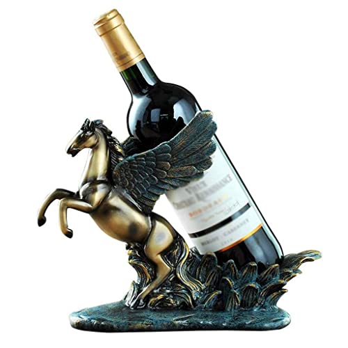 NEOCHY Wine Rack - Minimalist Wine Rack Decoration Creative Artwork Wine Cabinet Decorations