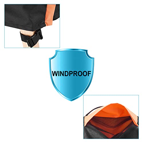 NEVERLAND Garden Furniture Covers Outdoor Dining set Covers Waterproof 300D Oxford Outdoor Patio Table Cover Large Garden Furniture Covers (125x1