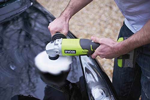 Ryobi R18AG-0 ONE+ Angle Grinder, 18V (Body Only), Green & Black