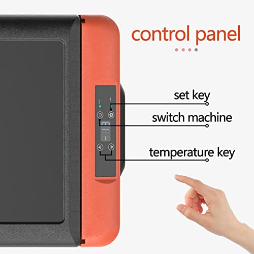 SXxingkong 42 Quart Portable Car Freezer, 12 Volt Outdoor Refrigerator Low Noise With Portable Cup Holder For Vehicles, Trucks, RVs, Camping - 12