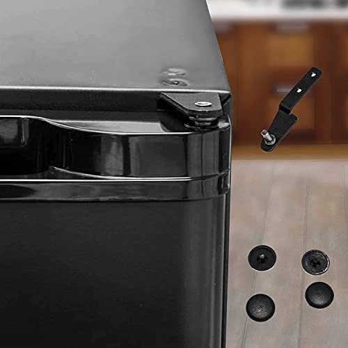 SMETA 12v fridge, Camping Fridge 12v 240v, 12V Fridge for Campervan, Campervan Fridge Caravan Fridge with Lock for Van, RV, Motorhome, Office, Do