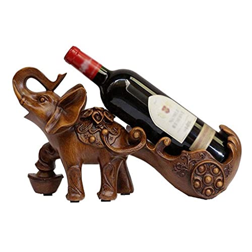 NEOCHY Shaped Wine Bottle Statue for Kitchen Decoration, Table Wine Rack and Home Decoration