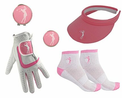 Mercia Golf Lady Golfers Pink Gift Set
