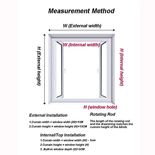 LJA Outdoor Carbonized Bamboo Roller Blind Greenhouse Shutters, Sunscreen UV Protection, Indoor Outdoor Patio Gazebo Pergola Porch Garden Awnings