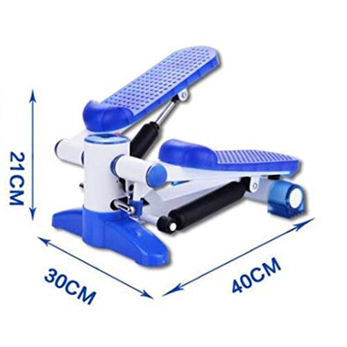 TWDYC Desk Elliptical Mini Stepper - Under Desk Elliptical Steppers for Exercise Desk Pedal Exerciser with Unique Design Blue 40 * 30 * 21cm