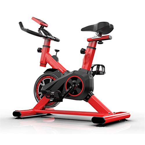 n/a Home Exercise Spinning Bike Fitness Equipment Mute Exercise Bike Indoor Exercise Bicycle Cycling Trainer Sports Equipmen (Color : Black)