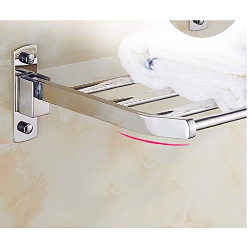 N/A Multifunctional Towel Rack- Towel Rack Bathroom Towel Rack Suction Cup Hooks in Bathroom Towel Racks Towel Bars Single Lever (Color : 39cm)