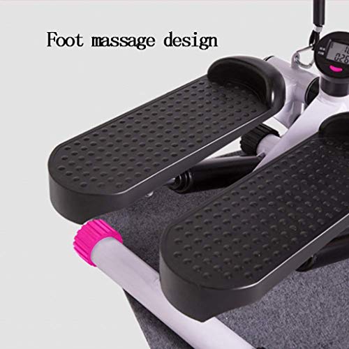 LLRYN Mini Stepper, Fitness Stair Stepper, Portable Torque Stair Stepper with Adjustable Resistance, Durable Fitness Exercise Machine with Resist