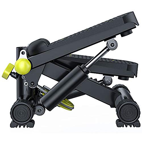 ALREMO HUANGXING - Mini Stepper, 2 in 1 Stepper with Adjustable Resistance, Stepper with LCD Display, Body Sculpture Lateral Twist Stepper, Mini