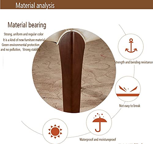 DLOETT Dining chair solid wood soft bag back leather dining chair hotel restaurant villa dining chair stool