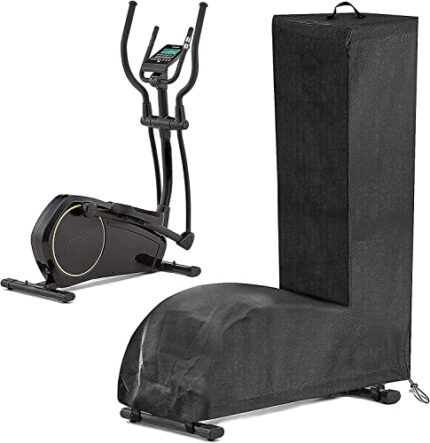 Exercise Bikes Cover Waterproof, 420D Oxford Full Cover Tarpaulin, Suitable for Cross-Trainers, Cross Trainers Exercise Machines for Home, Winter