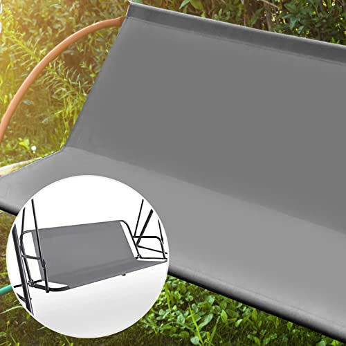 Murezima Replacement Garden Swing Seat Cover, Waterproof 600D Oxford Garden Hammock Cover, Durable Dust-Proof Outdoor Garden Chair Covers Bench C