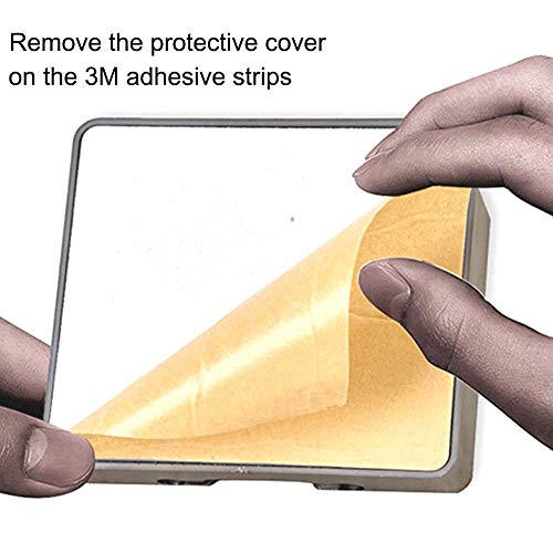 Phone Holder Wall Mounted BracketCradle Control Storage Box for Bedroom Kitchen Bathroom Office