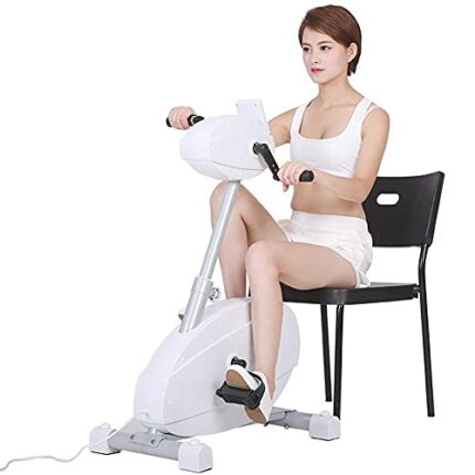 LUNEZY Electric Pedal Exerciser - Portable Fitness Exercise Bike, Fitness Exercise Bike For Exercise and Rehabilitation Training Suitable for Ind
