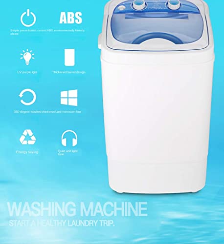 Single Barrel Mini Washing Machine Washer And Dryer Washing Machine Portable Washing Machine Top Loading 220V(mini washing machine)