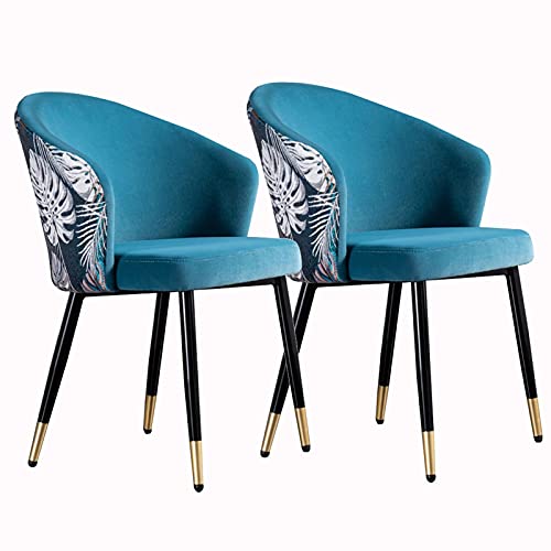 dining chair Kitchen Dining Room Furniture Chairs Dining Chairs Set Of 2 Modern Velvet Kitchen Room Chair Upholstered Accent Leisure Chairs with