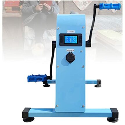 Pedal Generator,350W DC USB Fast Charge Output Hand Crank Generator with Super Bright Light, Fitness Electric Trainer Spinning Bike Rehabilitatio