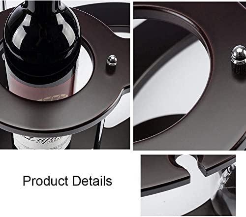 PIBM Wine Holder Wine Rack Wine Shelf Crafts Gifts Home Decorations Interior Decorations 40X28X20Cm J1122