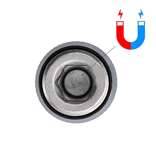 Pivoting Bit Holder Magnetic Pivot Drill Bit Holder Quick Release Flexible Screwdriver Bit Holder for Tight Spaces or Corners