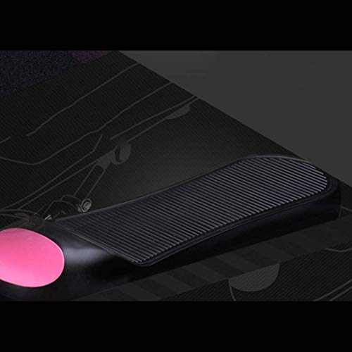 TWDYC Fitness Mini Stepper Stair Stepper Exercise Equipment with Resistance Bands and Twisting Action Pink 34 * 32 * 19cm