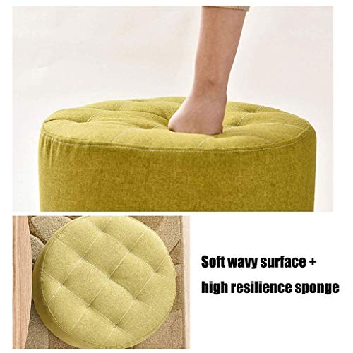 LUKEO Stool - Sofa Stool Solid Wood Small Stool Living Room Table Stool Fashion Makeup Stool