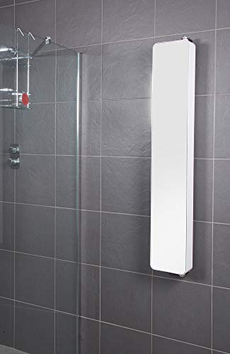 Croydex Arun Tall Pivoting Mirror Cabinet, Silver, 1200 mm