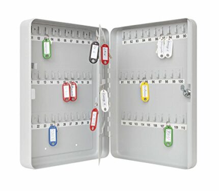 Wedo Key Cabinet, Alloy Steel, Grey, 110 Schlüssel